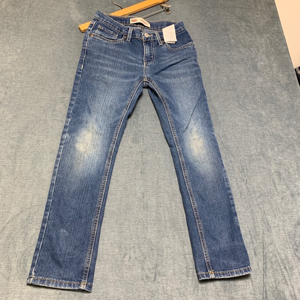 Levi's 510 Everyday Performance Jeans Boys 10 25x26 Blue Skinny Leg Regular Fit